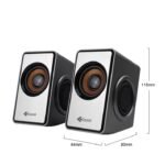 T-007 Speaker with 2.5-inch Woofer