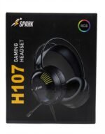 ⁦هيدفون جيمينج SPARK H107 بإضاءة RGB وصوت محيطي "⁩ - الصورة ⁦2⁩