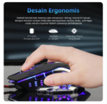 ⁦ماوس  جيمينج  من ادمن  ADMIN  AD-60⁩ - الصورة ⁦4⁩