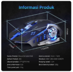 ⁦ماوس  جيمينج  من ادمن  ADMIN  AD-60⁩ - الصورة ⁦3⁩