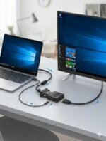 ⁦محول VGA إلى HDMI مع صوت – دقة Full HD 1080p⁩ - الصورة ⁦4⁩