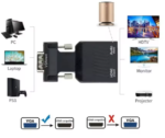 ⁦محول VGA إلى HDMI مع صوت – دقة Full HD 1080p⁩ - الصورة ⁦5⁩