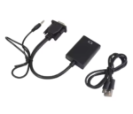 محول VGA إلى HDMI مع صوت – دقة Full HD 1080p  عالى الجوده