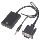 ⁦محول VGA إلى HDMI مع صوت – دقة Full HD 1080p  عالى الجوده⁩ - الصورة ⁦2⁩