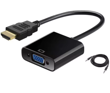 HDMI to VGA converter with audio