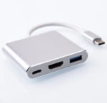 3-in-1 Type-C to HDMI Adapter with USB 3.0 and Type-C Charging - Image 3