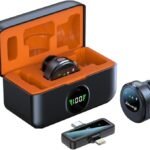 SX30 Wireless Lavalier Microphone with Charging Case – AI Noise Cancellation