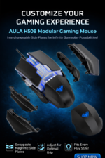 ⁦ماوس جيمينج AULA H508 – RGB وقابل للتعديل ✅⁩ - الصورة ⁦5⁩
