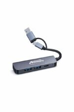 محول type-C وUSB إلى USB 3.0 -type-C (4 منافذ)