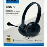 KOMC T20 USB Headset with Noise-Canceling Microphone (ENC)