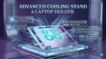 ⁦ستاند التبريد المعدني الاحترافي للابتوب - Pro-Cool Stand⁩ - الصورة ⁦3⁩