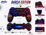 ⁦دراع PS4 Barça Edition بتصميم برشلونة الاحترافي للألعاب⁩ - الصورة ⁦6⁩