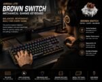 T-Dagger Arena Lite Red Switch Mechanical Gaming Keyboard - Image 4