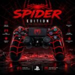 ⁦دراع PS4 Spider Edition سلكي بتصميم سبايدر احترافي وتحكم دقيق⁩ - الصورة ⁦4⁩