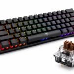 كيبورد ألعاب ميكانيكال T-Dagger Arena Lite Brown Switch RGB