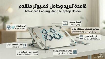 ستاند التبريد المعدني الاحترافي للابتوب - Pro-Cool Stand