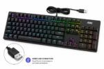 AOC GK410 RGB Mechanical Gaming Keyboard – Blue Switches – Full Size 104 Keys - Image 3