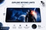XXL Space Explorer Gaming Mouse Pad 90×40cm – 2mm Thickness - Image 3