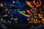 ⁦ماوس باد ACE جيمينج XXL بتصميم الهالوين – مقاس 90×40 سم – سماكة 4 مم⁩ - الصورة ⁦5⁩