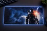 XXL Space Explorer Gaming Mouse Pad 90×40cm – 2mm Thickness - Image 6