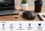 ⁦ماوس هاما WM-450 لاسلكي متعدد الأجهزة Bluetooth + 2.4GHz – 7 أزرار – صامت⁩ - الصورة ⁦11⁩