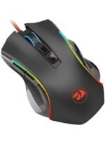 ⁦Redragon Griffin M607 ماوس ألعاب USB سلكي مع 7 أزرار قابلة للبرمجة / إضاءة 7200 DPI/RGB لأجهزة الكمبيوتر التي تعمل بنظام Windows/Mac⁩ - الصورة ⁦2⁩