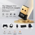 بلوتوث USB 5.0 نانو للكمبيوتر واللاب توب