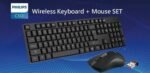 Philips C501 Wireless Keyboard & Mouse Combo Set