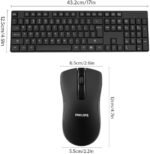 Philips C501 Wireless Keyboard & Mouse Combo Set - Image 7