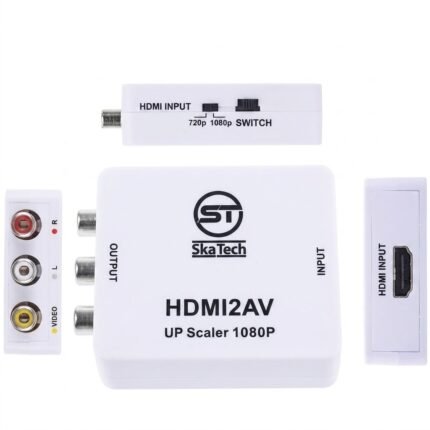 HDMI TO AV Converter with Signal Processing – The Perfect Solution for Poor RCA to HDMI Cable Quality (Copy)