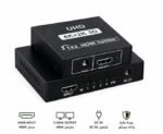 موزع إشارة HDMI محيطي احترافي يدعم جودة 4K UHD وثلاثي الأبعاد (3D) طراز 1x2 / 1x4