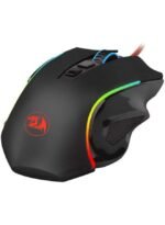 Redragon Griffin M607 ماوس ألعاب USB سلكي مع 7 أزرار قابلة للبرمجة / إضاءة 7200 DPI/RGB لأجهزة الكمبيوتر التي تعمل بنظام Windows/Mac