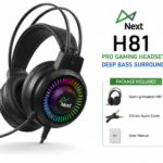 Next H81 Pro Gaming Headset with Deep Bass Surround