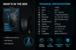 Rapoo V16RGB Wired Optical Gaming Mouse with RGB Backlight - Image 3