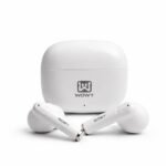سماعات WOWY X300 اللاسلكية بتقنية Bluetooth 5.4، صوت ستيريو 13mm، تحكم باللمس وبطارية 300mAh