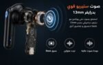 ⁦سماعات WOWY BOOM لاسلكية رياضية بتقنية Bluetooth 5.4، درايفر 13mm، تحكم باللمس وبطارية 300mAh⁩ - الصورة ⁦4⁩