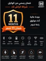 ⁦سماعات WOWY X300 اللاسلكية بتقنية Bluetooth 5.4، صوت ستيريو 13mm، تحكم باللمس وبطارية 300mAh⁩ - الصورة ⁦6⁩