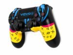 ⁦ذراع تحكم لاسلكي VOVO V-415 بلمسات جرافيتي عصرية (لأجهزة PS4 والكمبيوتر⁩ - الصورة ⁦7⁩