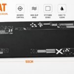 ماوس باد ألعاب XXL مقاس 90 × 40 سم – سماكة 4 مم بحواف مخيطة وقاعدة مانعة للانزلاق