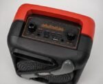 ⁦سبيكر محمول متعدد الوظائف AD-P40، بلوتوث، USB، TF Card، راديو FM، AUX، ميكروفون، إضاءة LED ملونة، 8 وات⁩ - الصورة ⁦2⁩