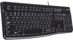 كيبورد لوجيتك K120 سلكي USB – عربي وإنجليزي – أسود