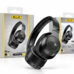 EILLIE EHH-283 Wireless Bluetooth Over-Ear Headphones with Built-in Microphone, TF Card Support & 3.5mm AUX Input – Black